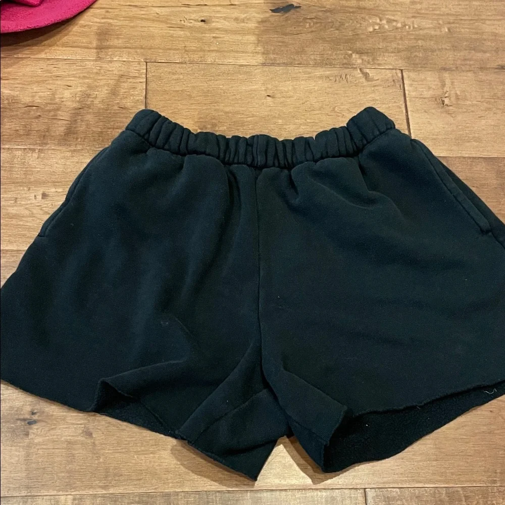 Aerie Black, TNA Rose and Aerie Blue Women's Shorts Trio - Picture 6 of 7